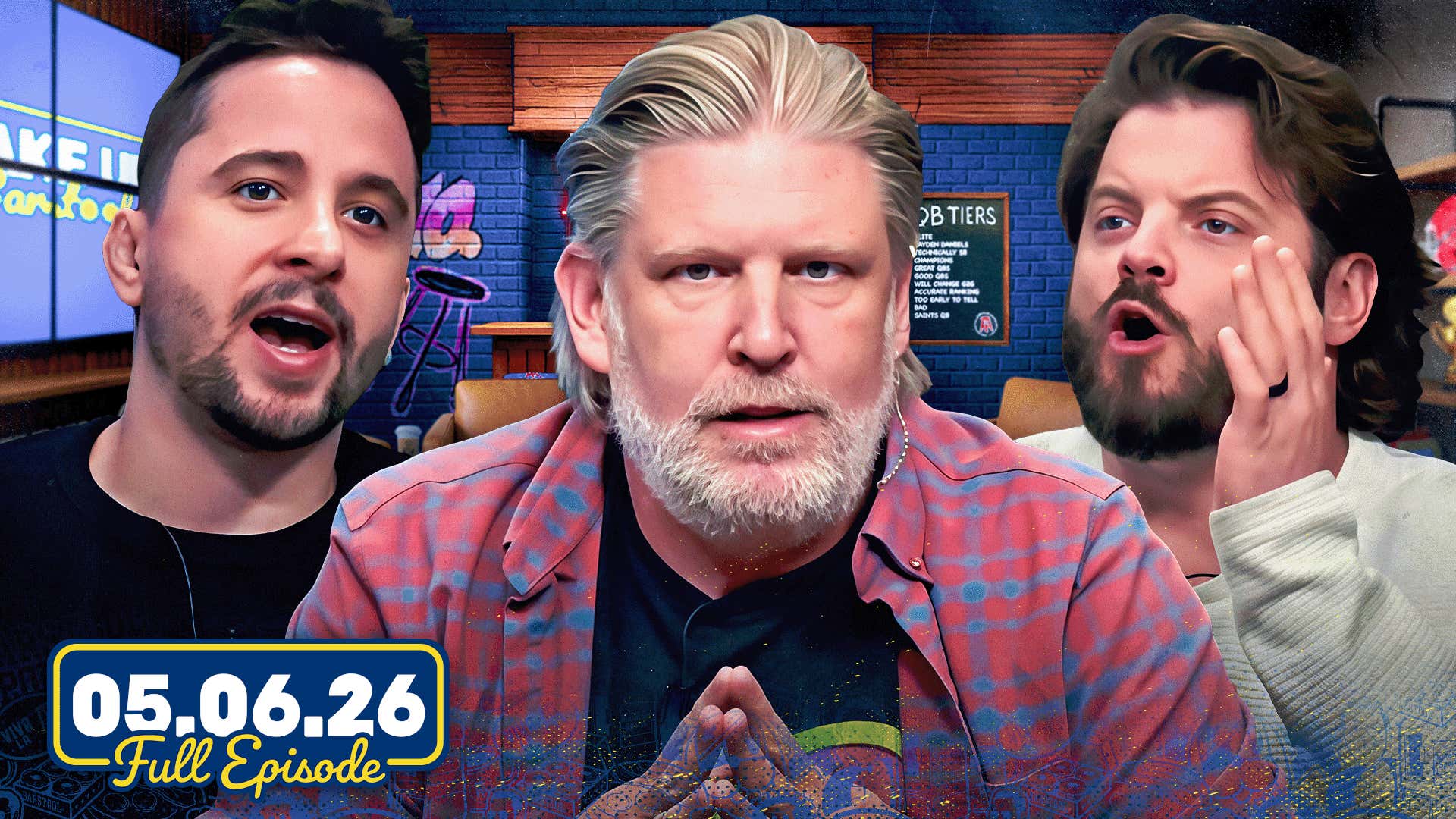 Thunder, Pistons, Knicks Lead Playoffs & Benches Clear In Detroit | Wake Up Barstool Full Episode