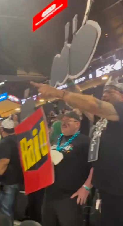 The Spurs Fans That Had Raid Spray Can Cutouts And Dead Ants To Troll Anthony Edwards Was A 10/10 Troll Move