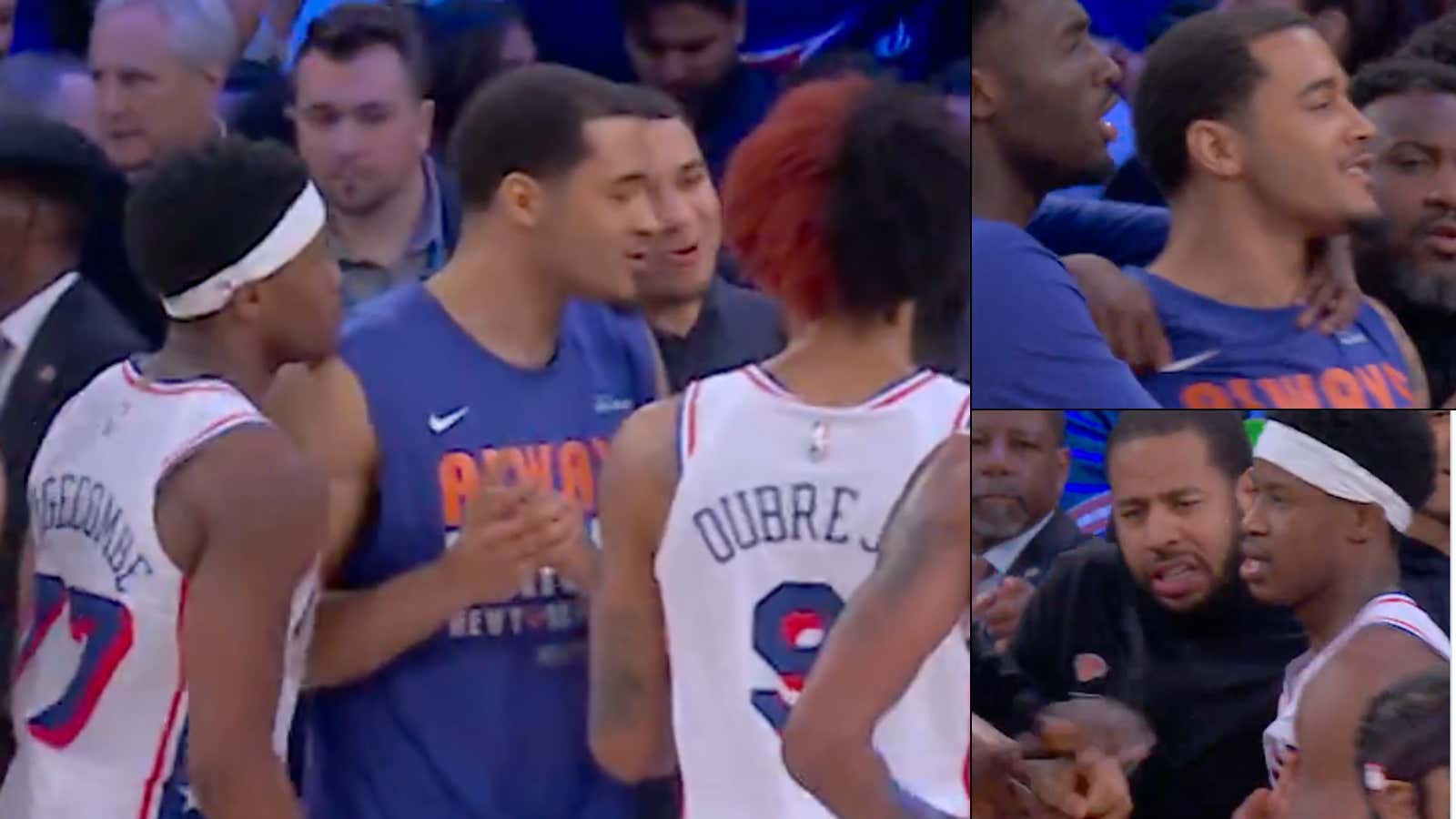 Disgusting: The 76ers Tried To Fight Jeremy Sochan Simply Because He May Have Congratulated Them For Not Getting Blown Out In Game 2