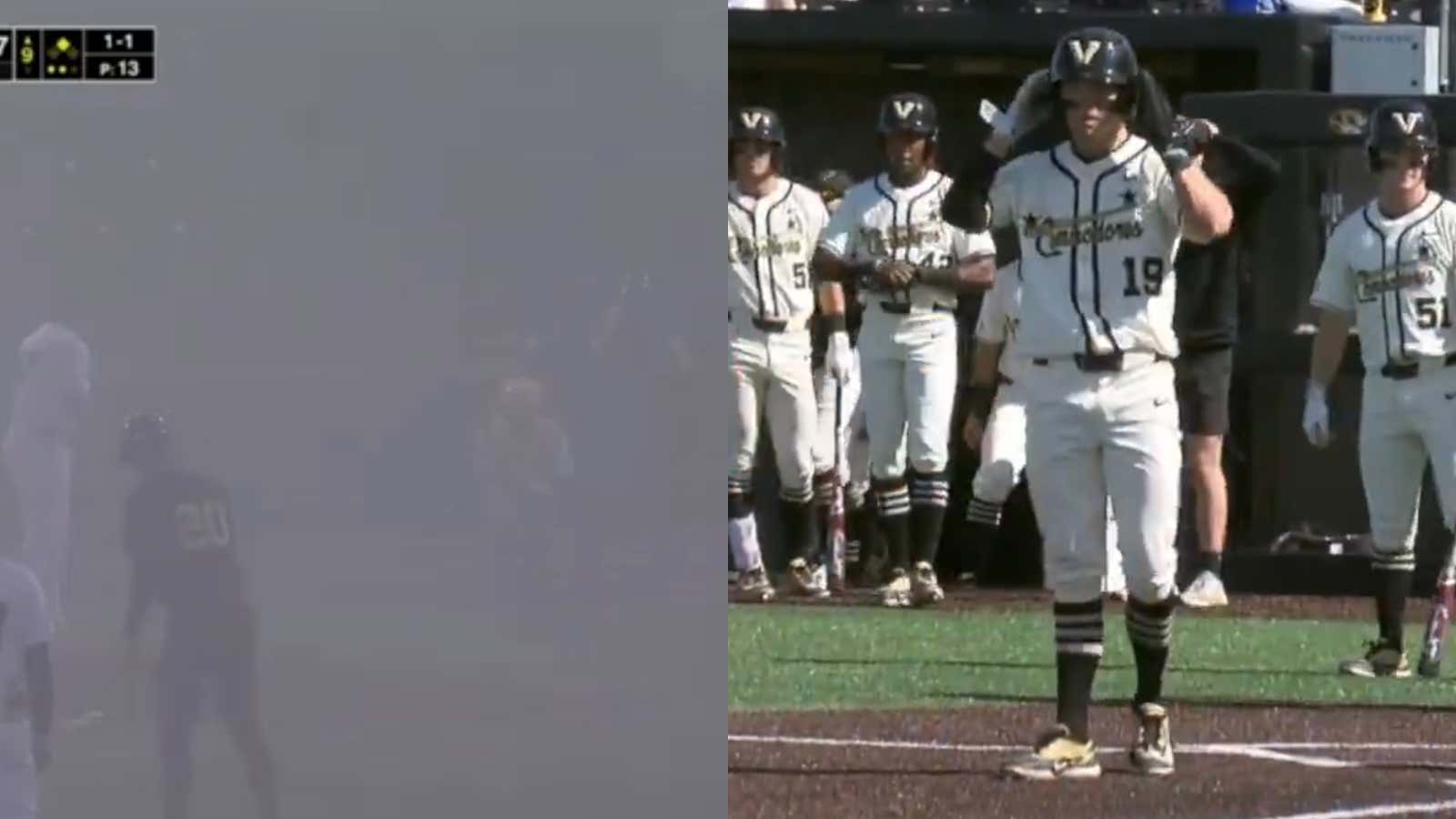 UPDATE: The Ball Lied. #FogGate Between Missouri & Vanderbilt Ended With a Missouri Walk-Off. But Not Without an Encore Performance From The Home Plate Umpire