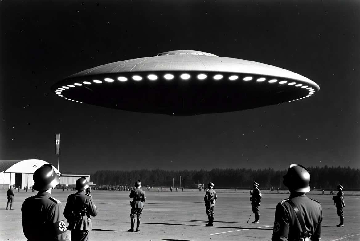 A Section Of The Classified Files Released By The Government This Week Detail a Claim That The Nazis Had Their Own UFOs