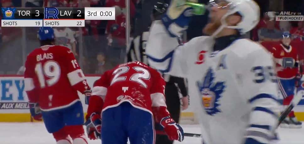 Free Beer At A Hockey Game Is Great, But It's Even Better When Fans Are Launching Beer Onto The Ice After You Eliminated The Home Team From Playoffs