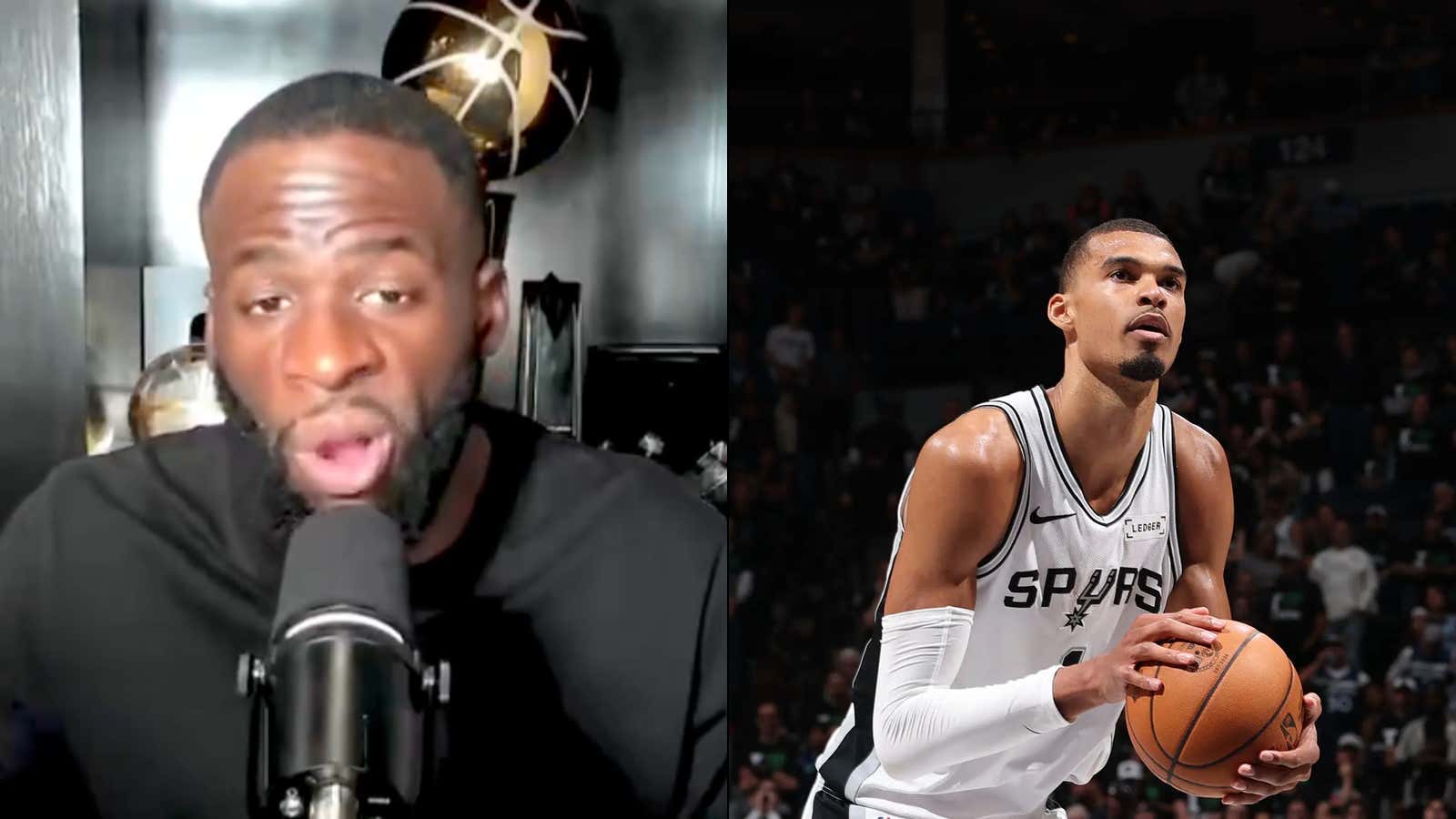 "Who’s Coming Out There Tomorrow Night And Doing It To Wemby?" - Draymond Green Calling For The Wolves To Take A Shot At Wemby In Game 5 Is Extremely On Brand
