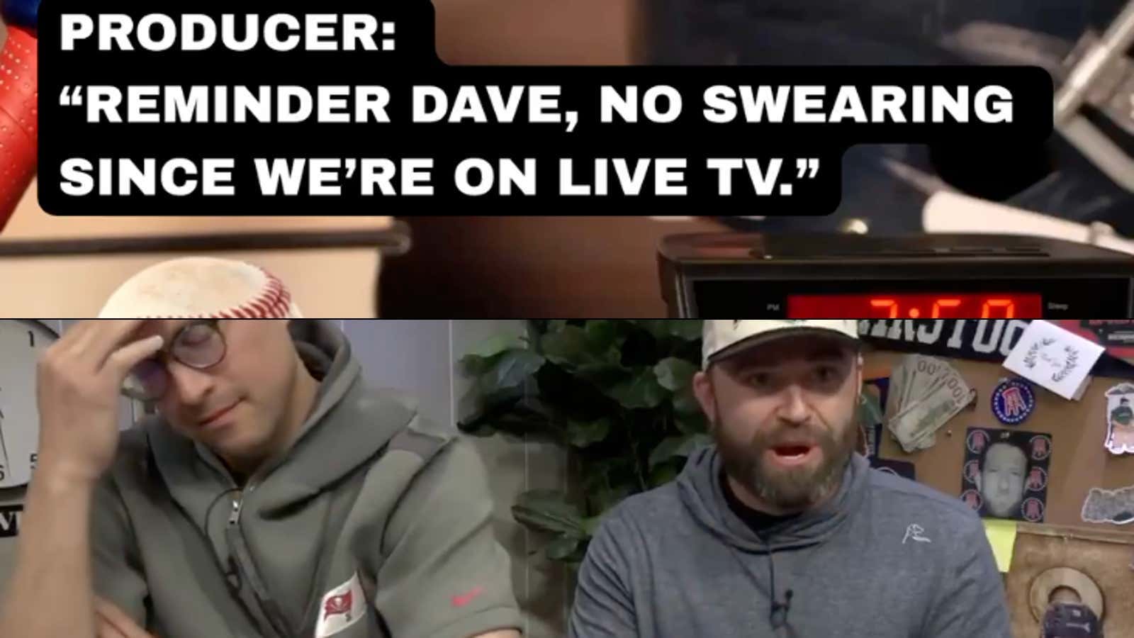 White Sox Dave Was Downright Disgusted And Offended A Producer Reminded Him Not To Curse On Live TV...AND YOU WON'T BELIEVE WHAT HAPPENED NEXT!