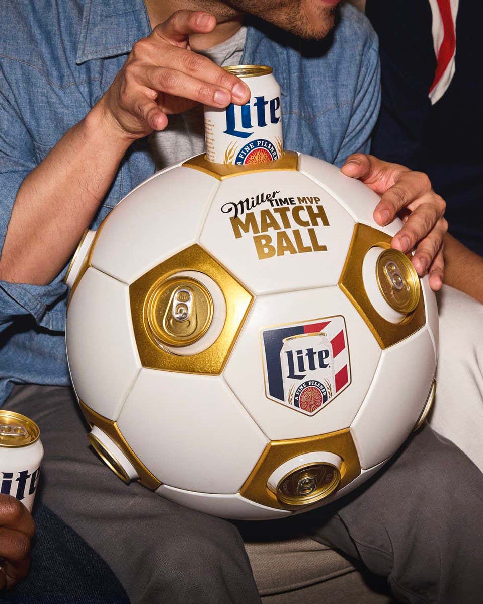 Miller Lite’s Reloadable MVP Matchball For The World Cup Looks Awesome, Regardless Of If You Are A Soccer Fan Or Not