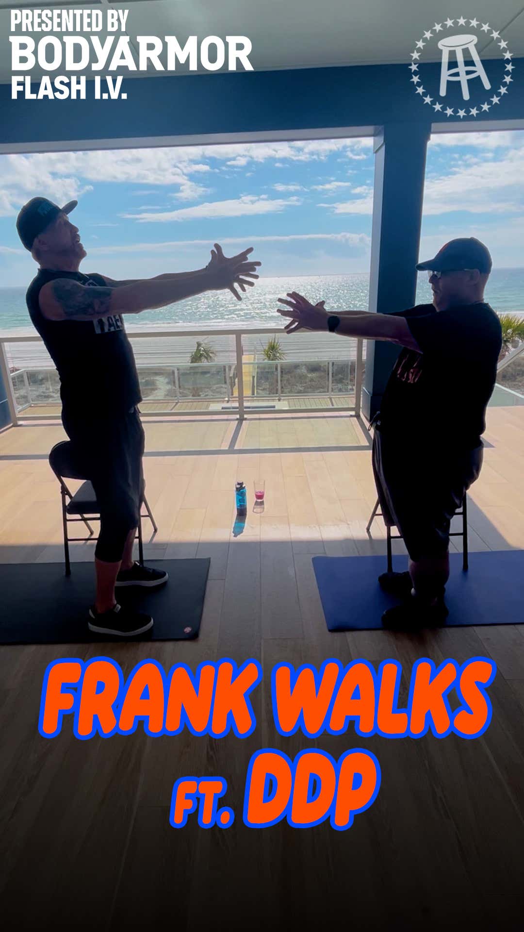 Frank Walks Episode 90: DDP Yoga, with Diamond Dallas Page, presented by BODYARMOR Flash IV