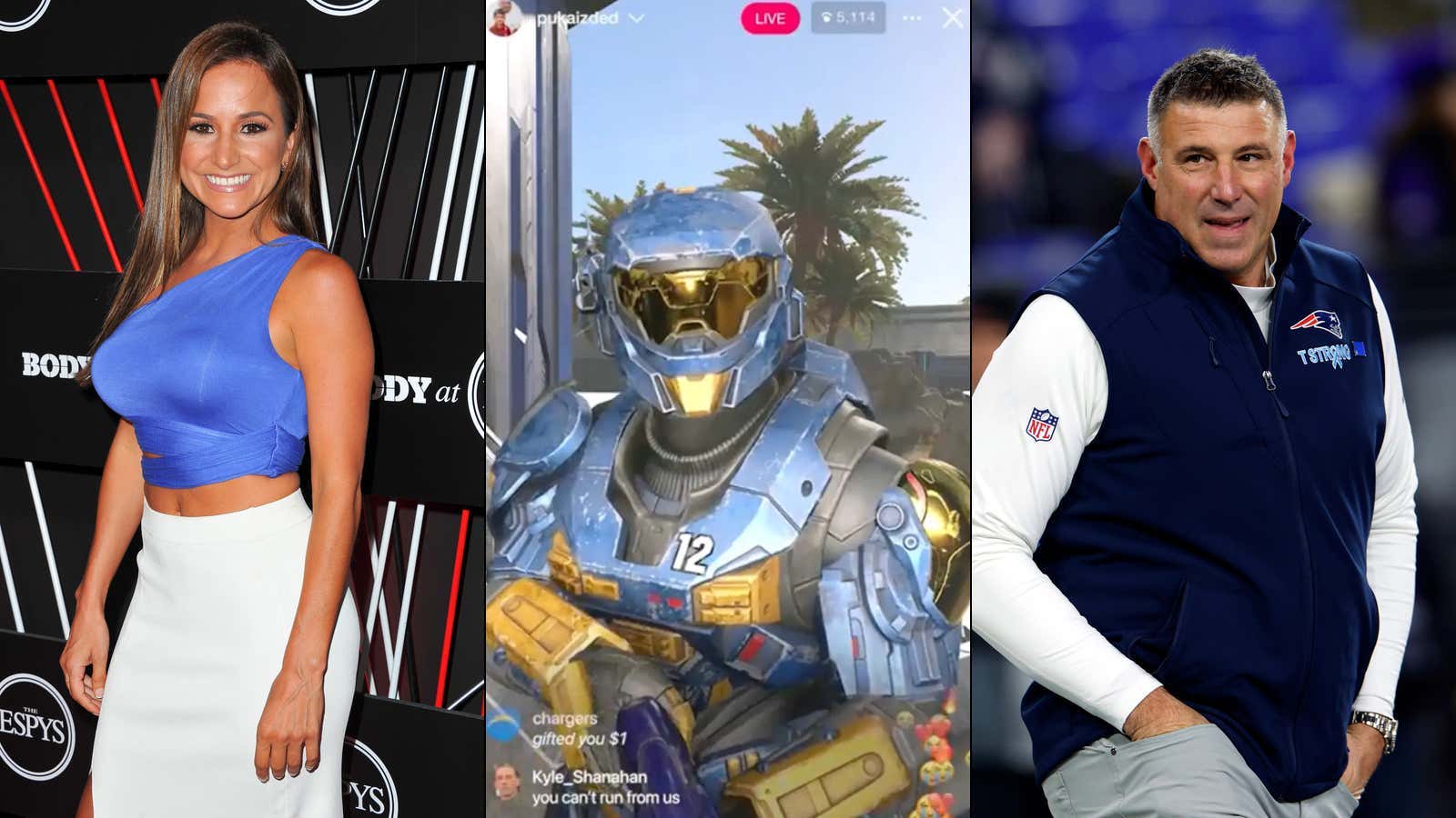 Chargers Take A Shot At Dianna Russini & Mike Vrabel Using Master Chief From 'Halo' While The Titans Win With Their NFL Schedule Video Too (NOTHING Was Worse Than The Cardinals AI Slop)