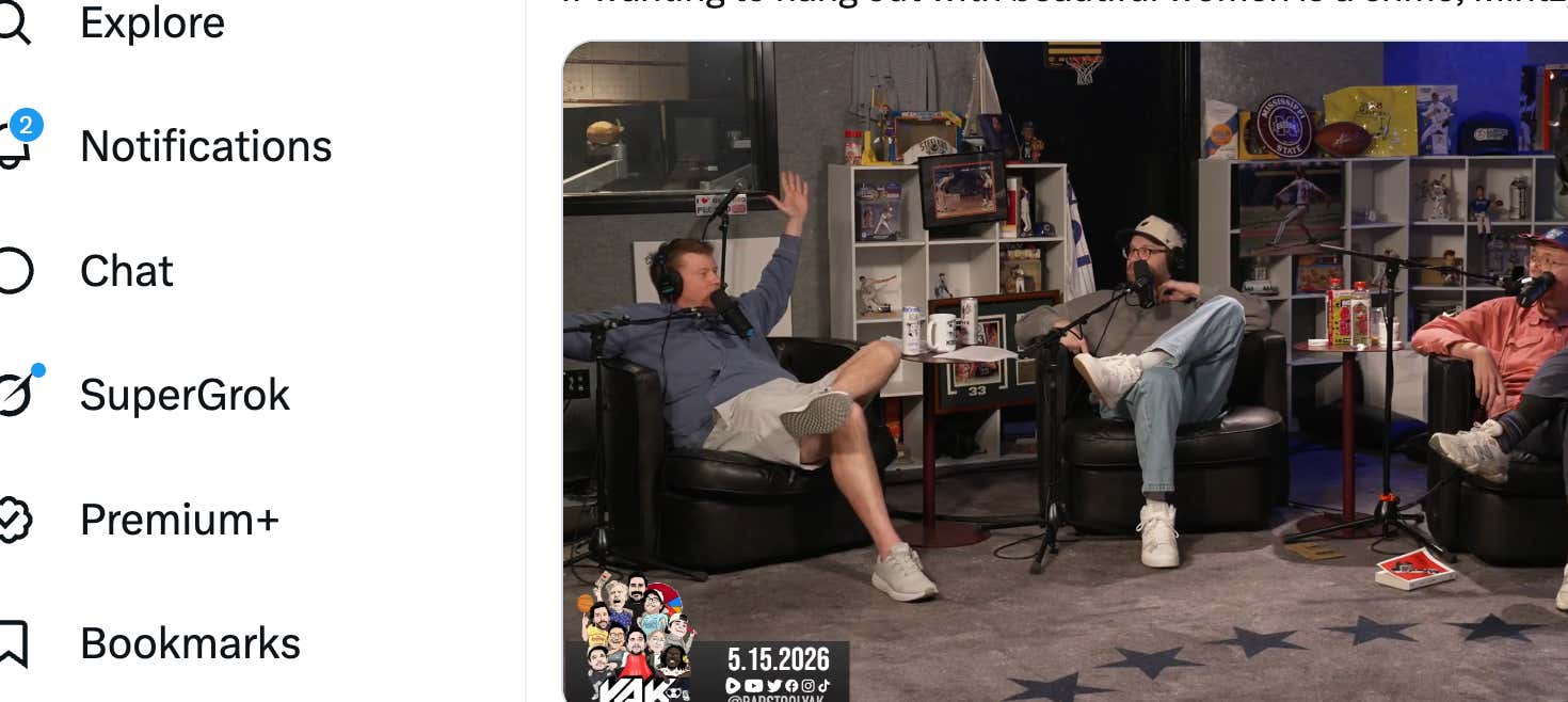 Mintzy Brought A Date To The Barstool Office During The Middle Of The Day