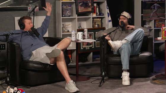 Mintzy Brought A Date To The Barstool Office During The Middle Of The Day