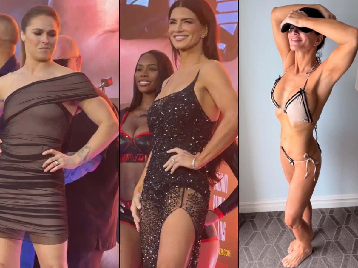 Gina Carano Looked INCREDIBLE At Her Ronda Rousey Weigh-In And Revealed She Lost 100 lbs Since 2024 To Make This MMA Fight Happen
