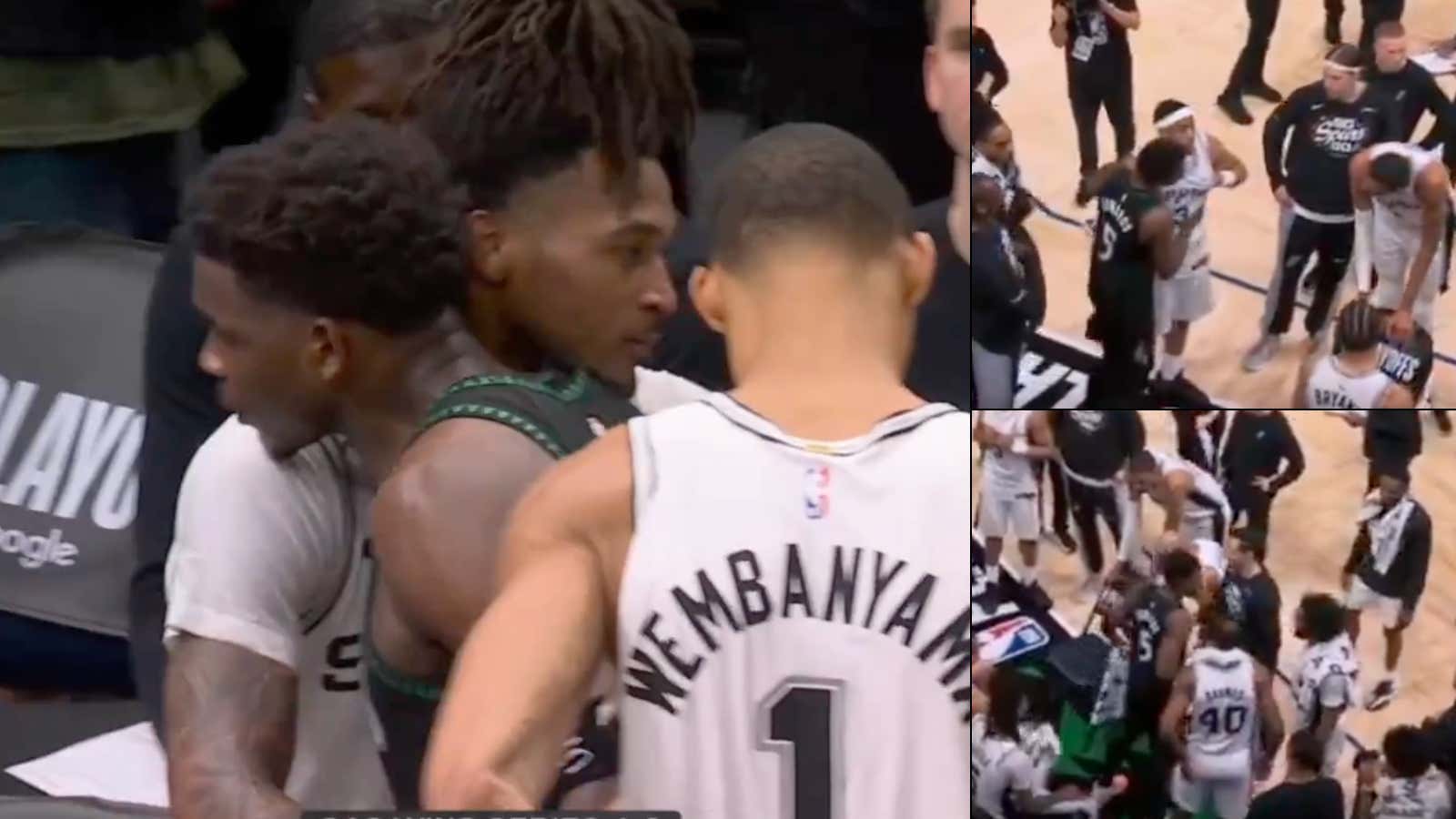 "As A Leader, I Would Not Show That Weakness" - Dirk Nowitzki And The Amazon Crew Crushed Anthony Edwards For Dapping Up The Entire Spurs Bench With 8 Minutes Left In Game 6