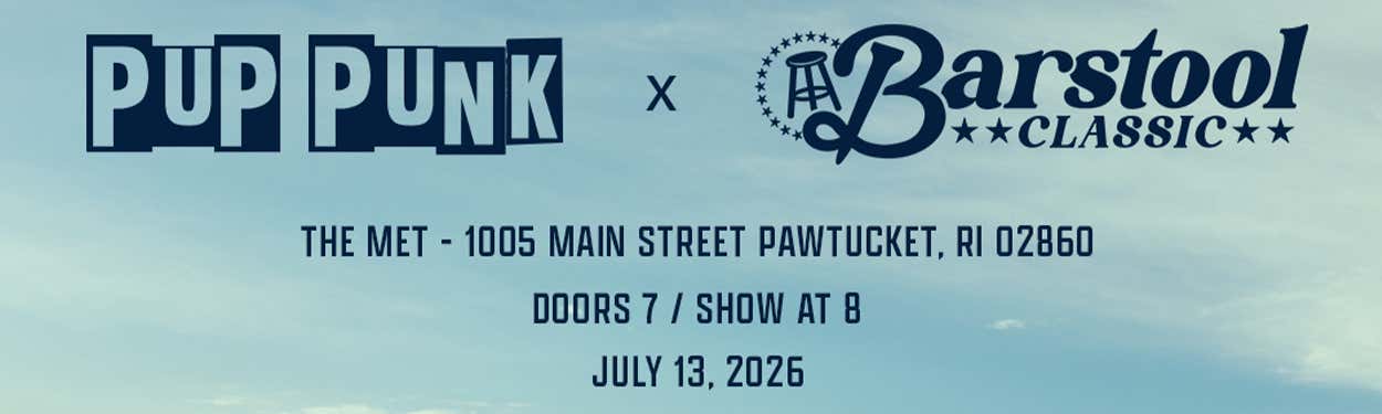Pup Punk x Barstool Classic 