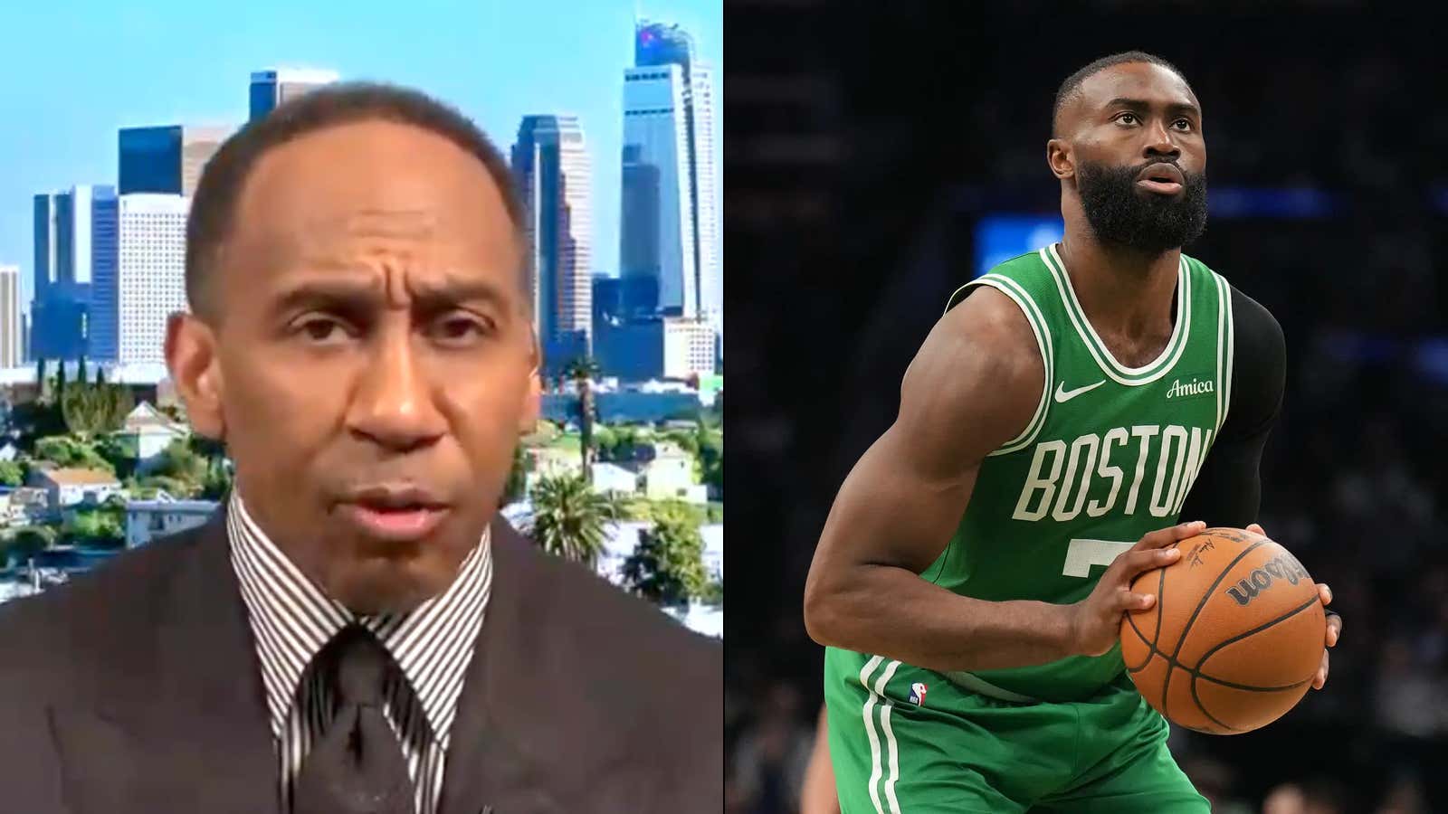 "Jaylen Brown, Be Careful What You Wish For" - Stephen A Smith Has Now Turned To Making Empty Threats Towards Jaylen Brown Following His Latest Stream