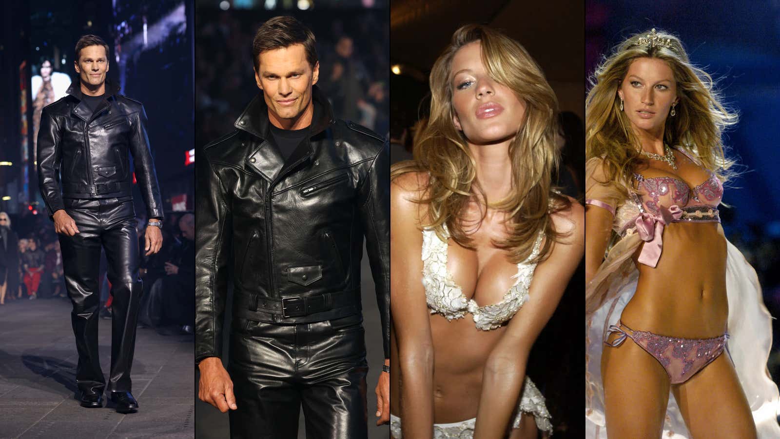 The Gisele Bündchen VS. Tom Brady War Entered Her Fashion World Last Weekend Thanks To TB12 Strutting Down The Runway In A Terminator And/Or Derelicte Inspired Outfit. WHO YA GOT?