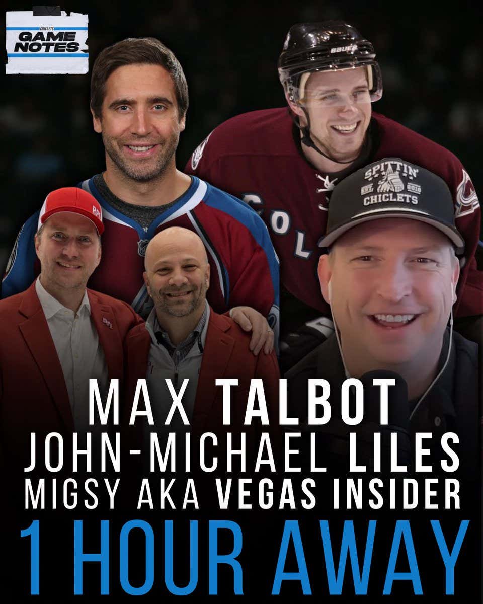 NHL Conference Previews With Max Talbot, John-Michael Liles And The Vegas Insider on Game Notes