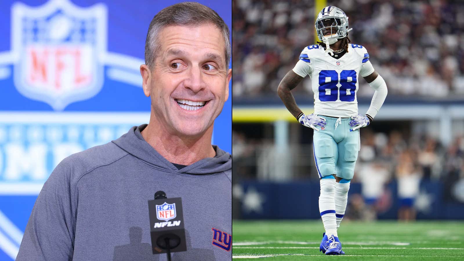 Welcome To The New Era: John Harbaugh Hasn't Coached A Game Yet For The Giants And He Already Has CeeDee Lamb Rattled Before Week 1
