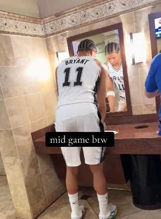 Our Society Might Be Cooked After Carter Bryant Was Recorded Using A Public Bathroom Mid-Game