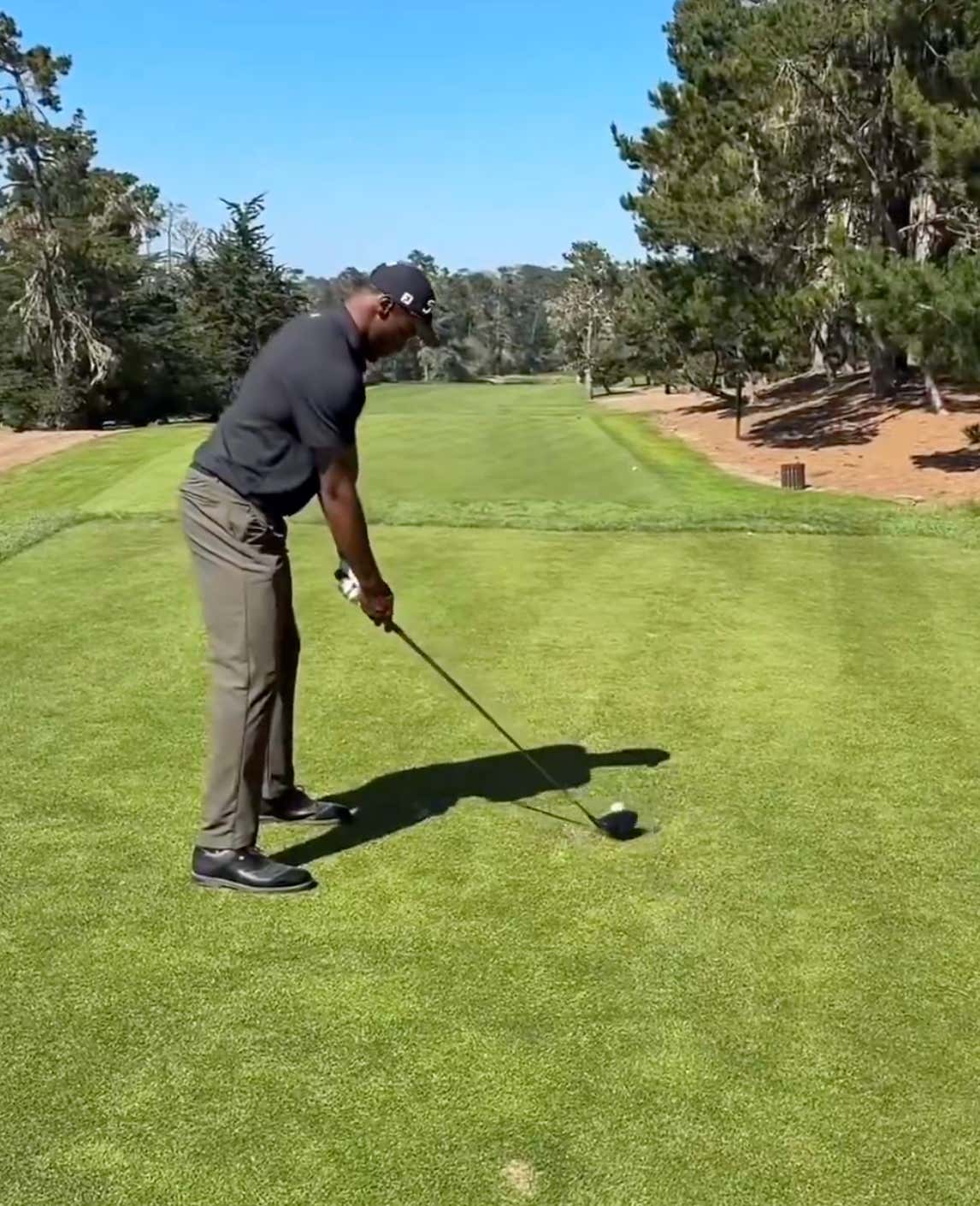 Bronny James May Have The Best Golf Swing For Somebody Who Has Played For Less Than A Year In The History Of Golf