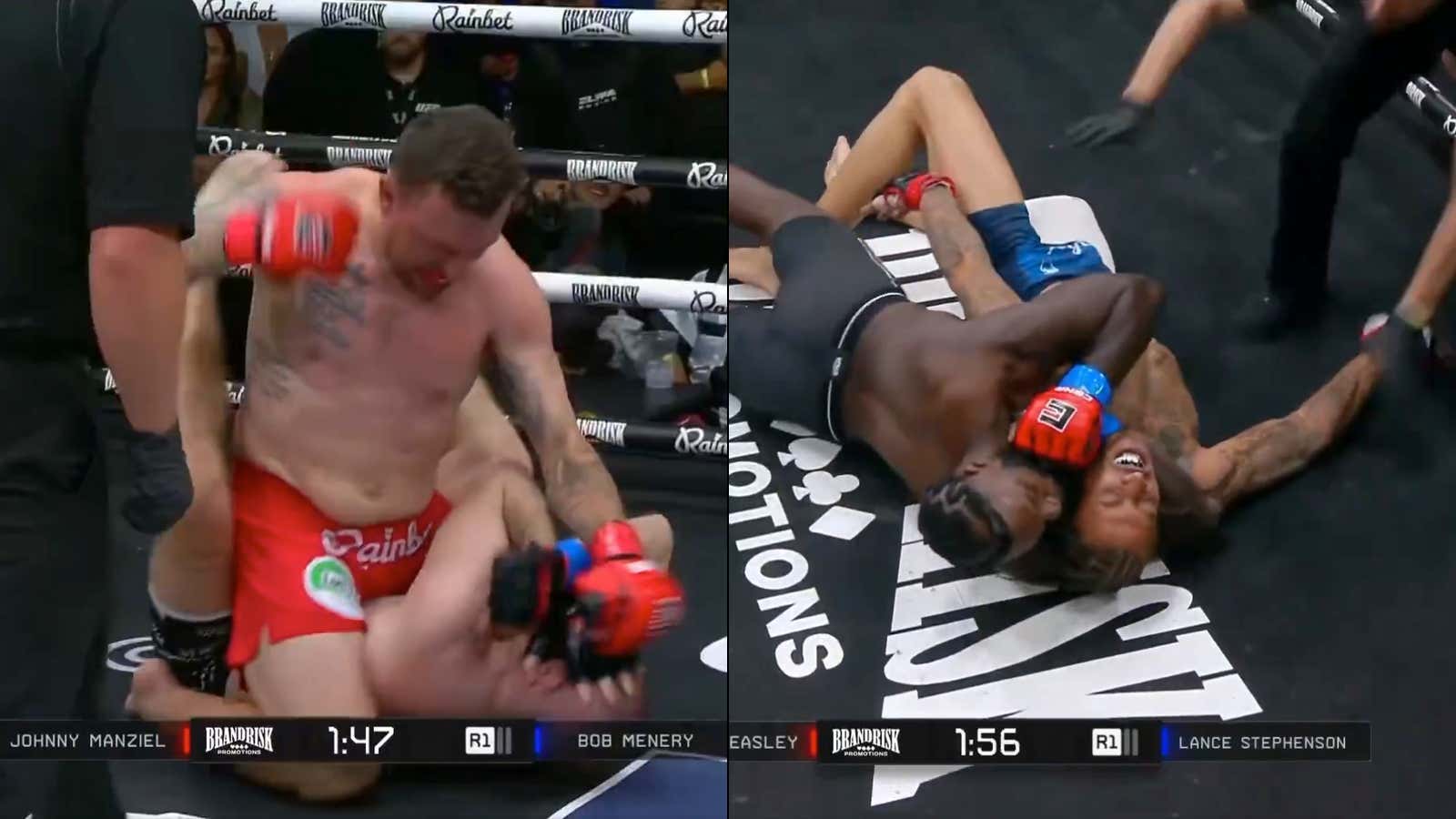 In The Middle of The Night, Johnny Manziel Ground-and-Pounded a Podcaster, Lance Stephenson Choked Out Michael Beasley, and Ray J Got Knocked Out Cold