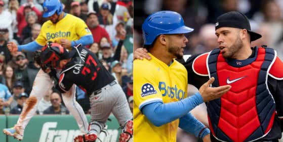 A Play At The Plate In Red Sox/Twins Gave Us The Most Unnecessary Benches Clearing Moment Of The MLB Season