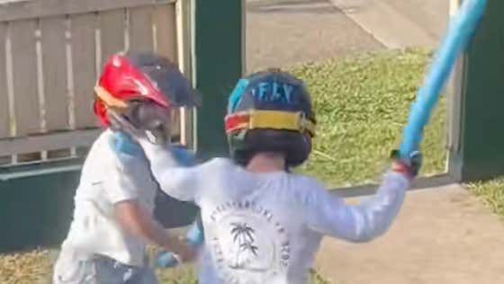 This Video Of Two Kids Beating The Crap Out Of Each Other In The Yard Brings Me Back To Such A Simpler Time