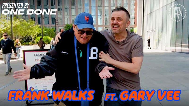 Frank Walks Episode 91: Gary Vee, presented by One Bone