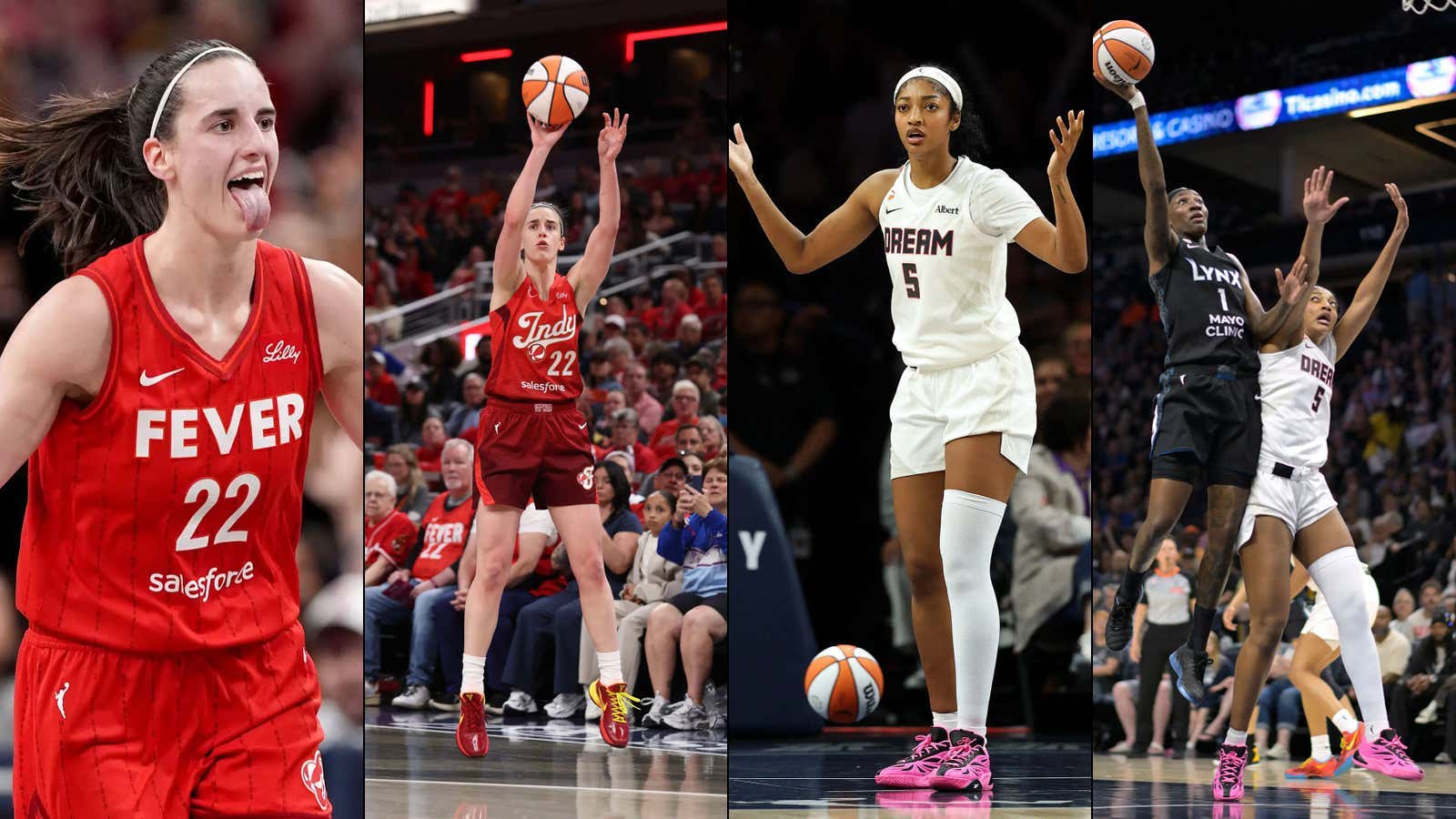 UDATE: Caitlin Clark Just Set ANOTHER All-Time Record While Angel Reese Remains The ONLY Starter In The WNBA Yet To Make A Single Shot Outside The Five-Foot Range
