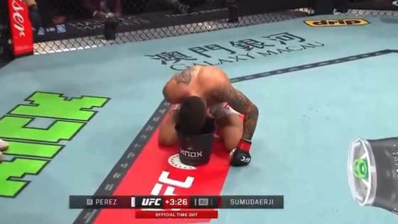 Good Morning! Someone In The UFC Just Puked For 5 Minutes After Getting Kicked In The Nuts