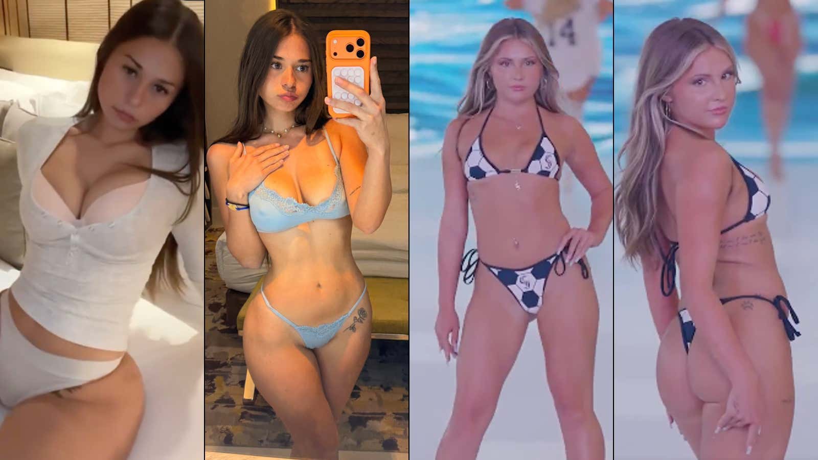 WATCH: OnlyFans Stars Sophie Rain & Piper Rockelle Did Their 1st Bikini Walk For Miami Swim Week And The Internet Had Some THOUGHTS