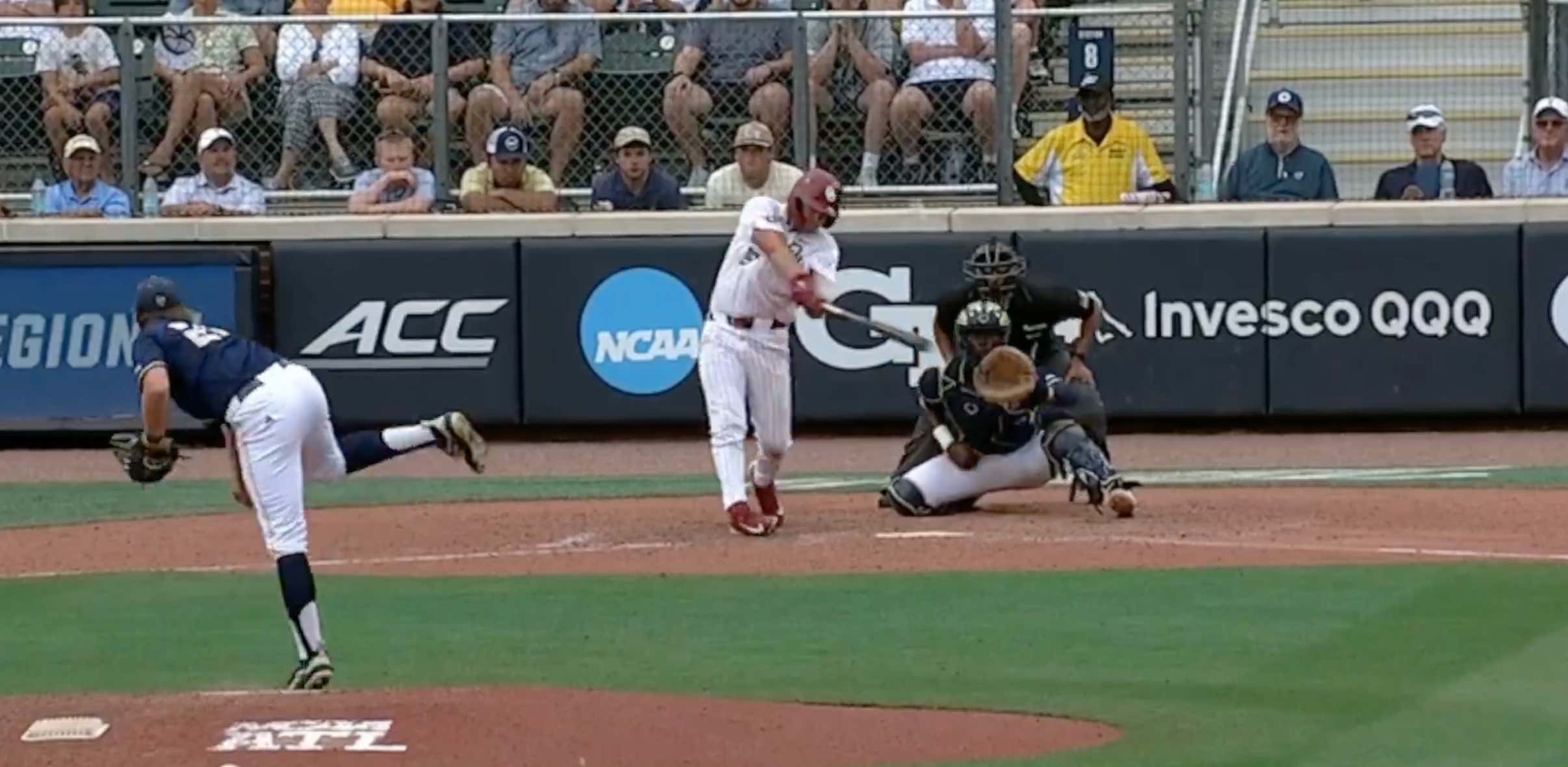 Oklahoma's Dayton Tockey Hit a 450-Foot Walk-Off NUKE To Take Down No. 2 Georgia Tech in the Atlanta Regional Final
