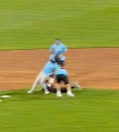 Never Go Full Hardo! Matt Rife Almost Put Rhamondre Stevenson On The IR In A Celebrity Softball Game
