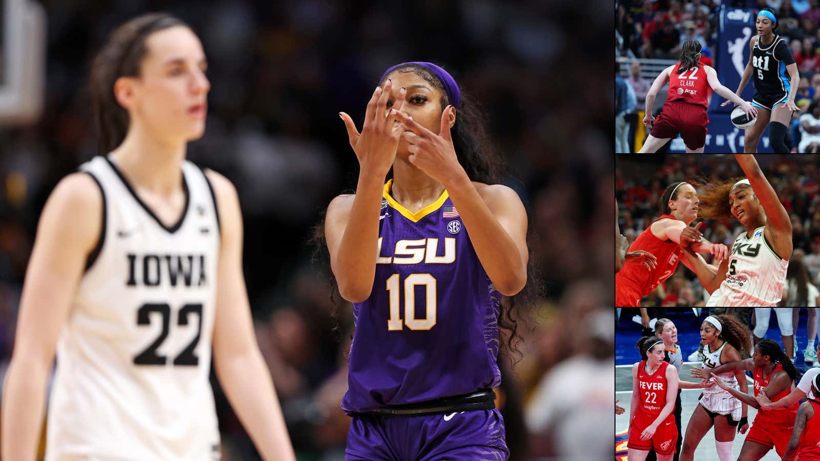 WATCH: Caitlin Clark VS. Angel Reese Showdown Did NOT Disappoint With CC Whipping Out Nutmeg Assists, Deep 3's, & Defensive Clamps While Angel Pulled Down Some Pretty Sick Rebounds!