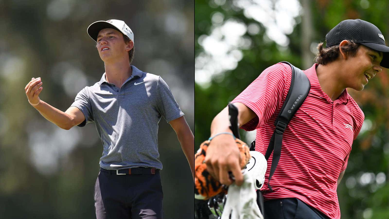 Foxhole Guy: Charlie Woods Hopped On The Bag And Will Caddie For Future FSU Teammate Miles Russell During Today's US Open Qualifying