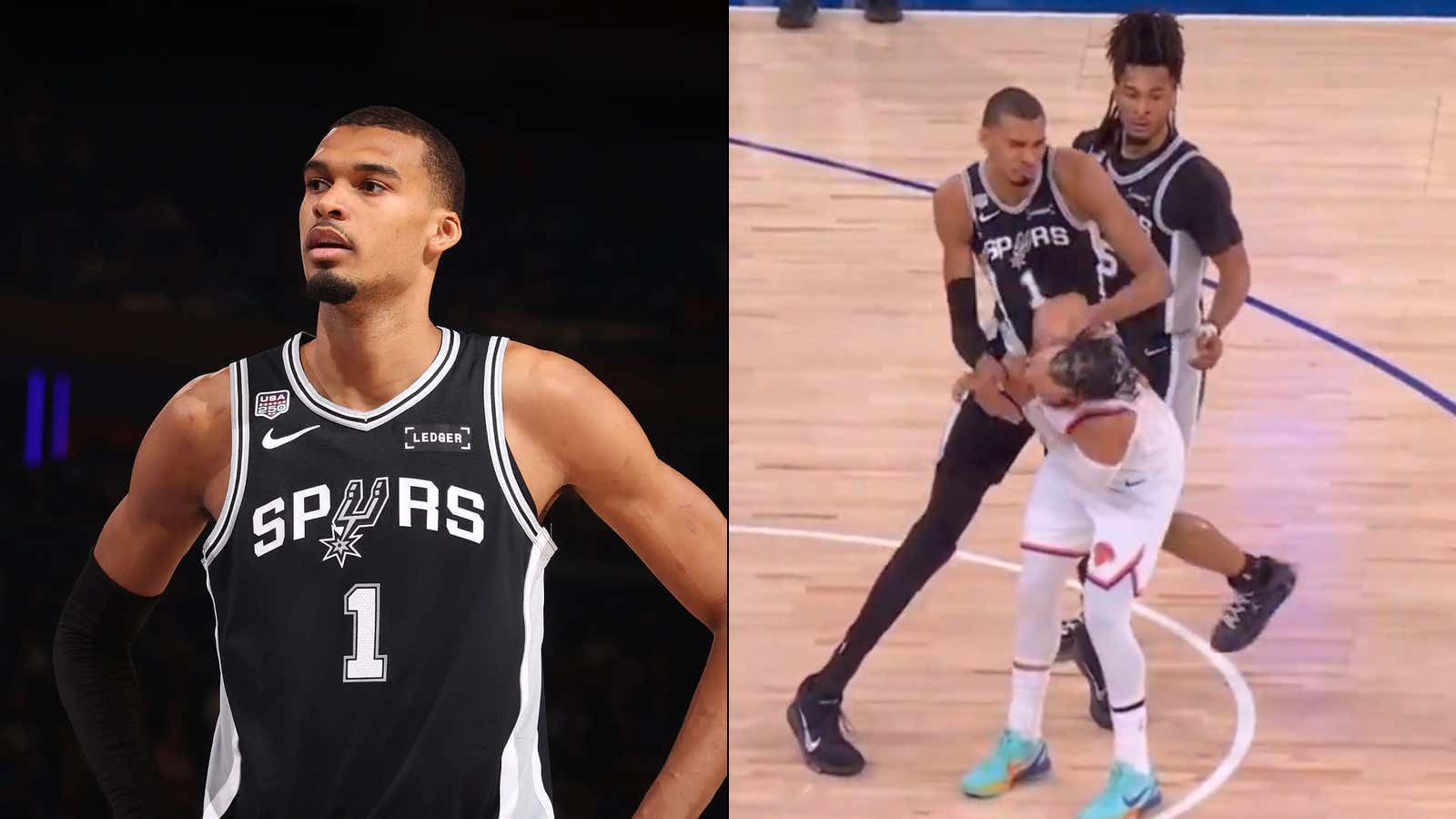 It Sure Feels Like Wemby Continues To Get Special Treatment After The NBA Ruled They Would NOT Be Giving Him A Flagrant Foul For His Actions Against Jalen Brunson