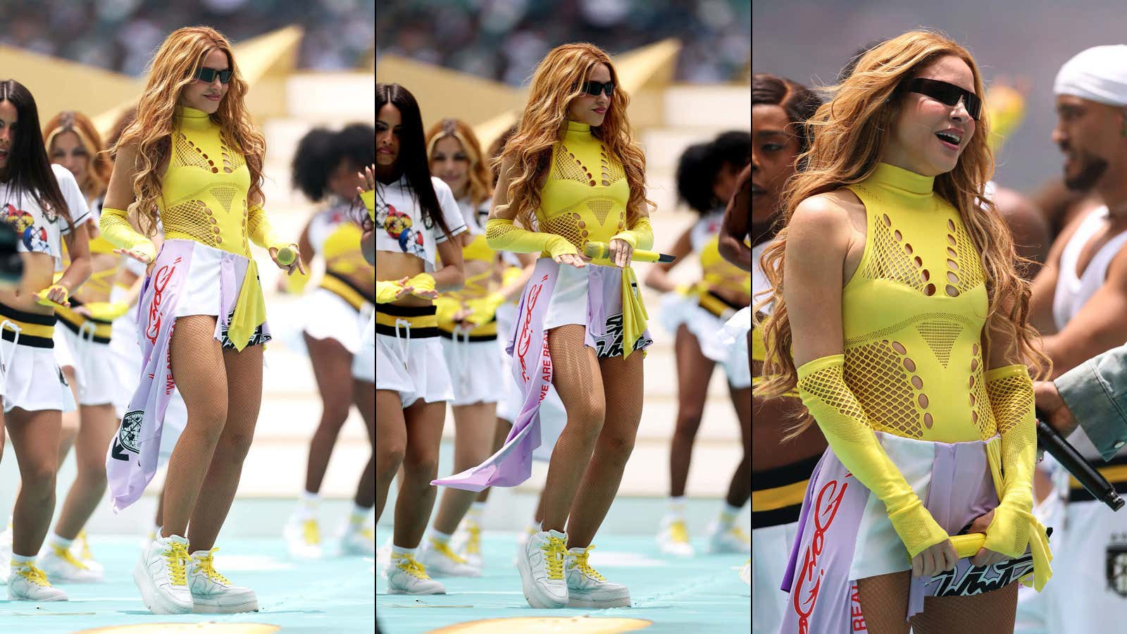 Head On A Swivel: A TV Reporter Left His Live Broadcast Because He Saw Shakira At The World Cup, Went To Go Get A Picture With Her