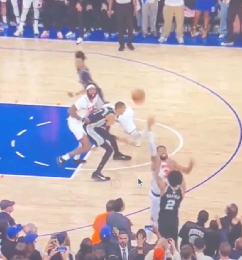 KAT Getting A Fingertip On The Final Inbounds Play Saved The Knicks Ass
