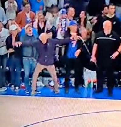 We Almost Lost Larry David On Josh Hart's Missed Layup