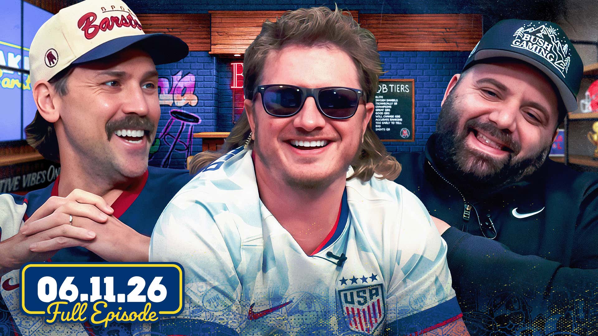 Knicks Epic Comeback w/ Derek Fish & Day 1 of the 2026 World Cup | Wake Up Barstool Full Episode