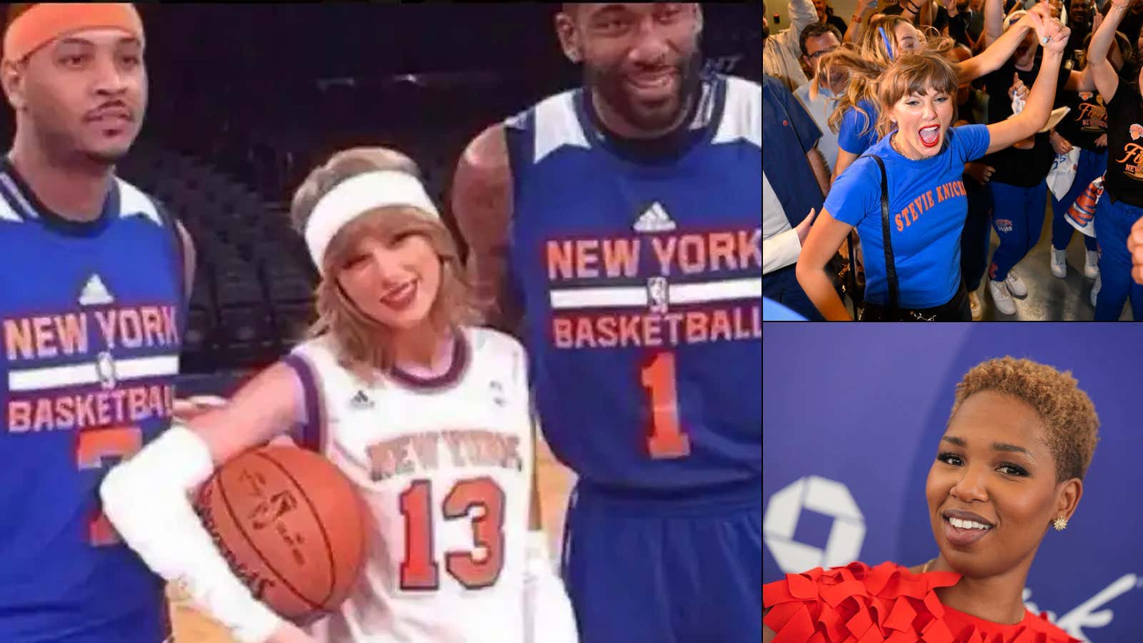 The Swifties Got ESPN Analyst Monica McNutt To Bend The Knee & APOLOGIZE After A Hot Mic Caught Her Saying Taylor Swift Is "NOT A Knicks Fan, Get Out Of Here Girl" (Likely Because She's BFFs With Travis Kelce's Petty Ex Kayla Nicole)