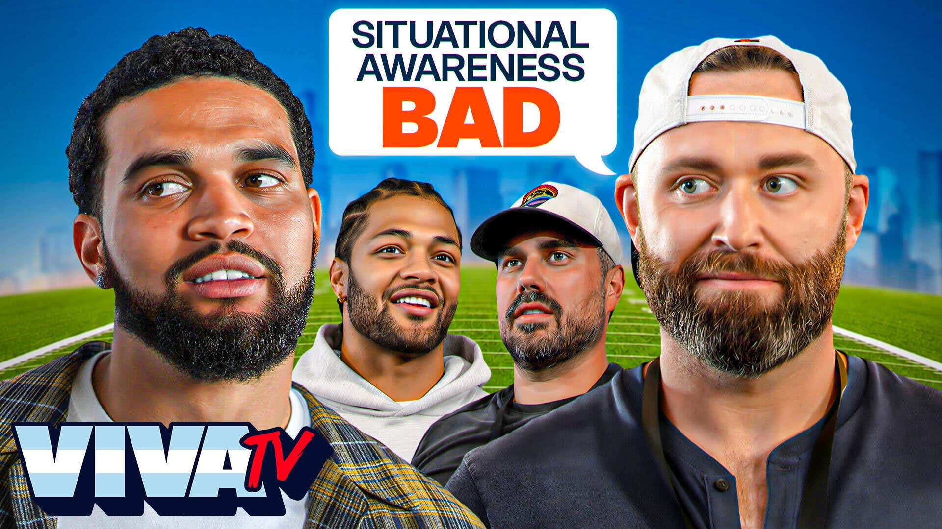 Barstool Reporter Fumbles Interviews (Feat. Caleb Williams) | VIVA TV