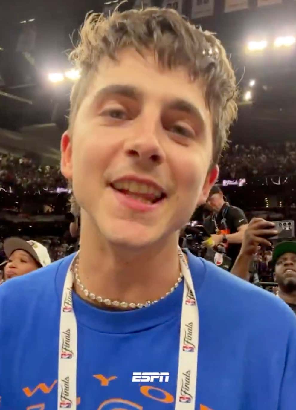 Priorities: Timothy Chalamet "Way Rather This Than The Oscars"