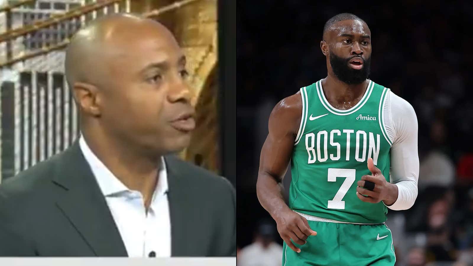 The Giannis Trade Drama Has Now Reached The Point Where Jay Williams Is Blatantly Lying On TV That Jaylen Brown Has Unfollowed The Celtics On Social Media