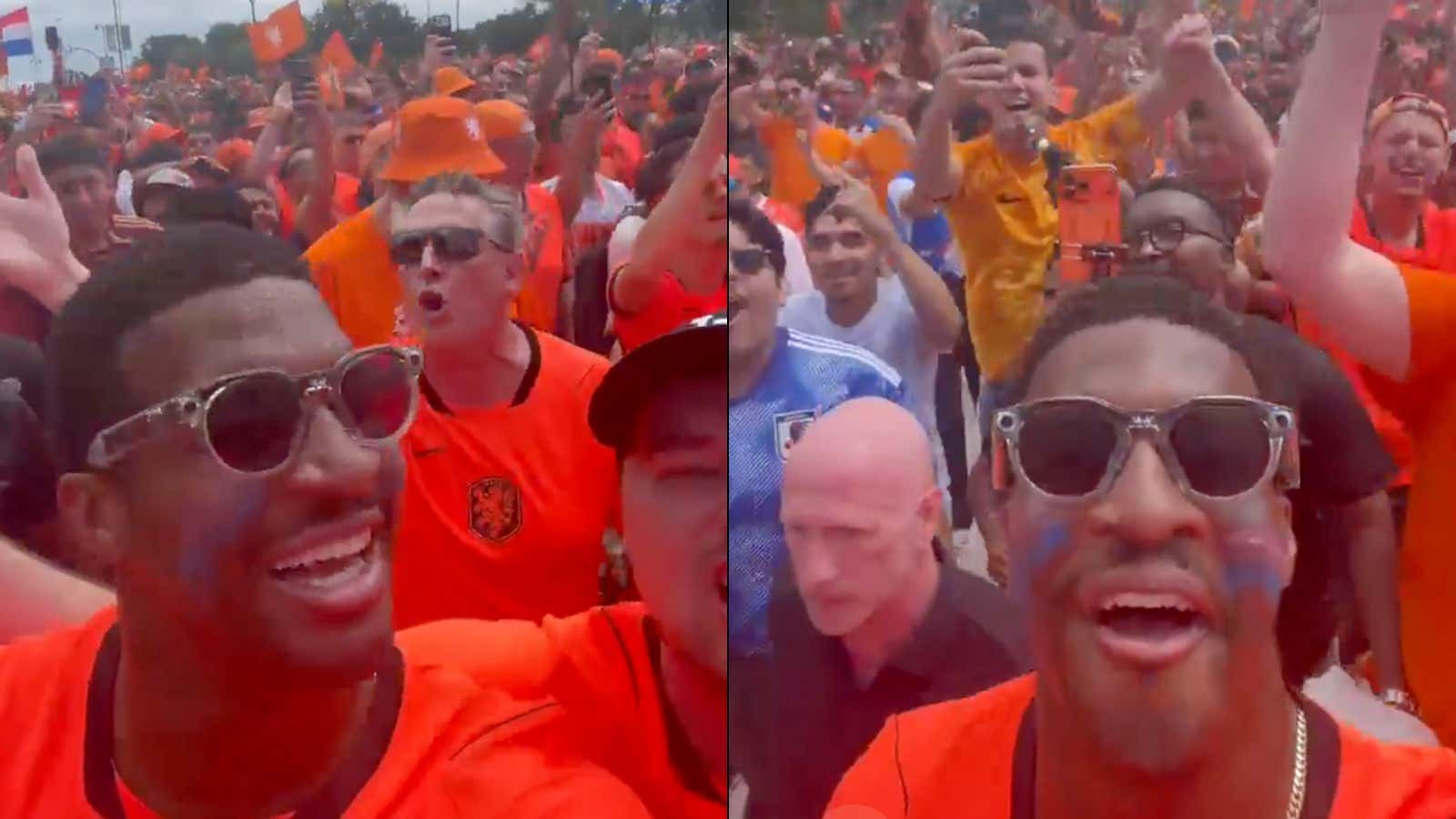 Giants Fans Should Be Terrified That We're Going To Lose Jameis Winston To The Netherlands After Seeing Him Go Nuts With The Oranje Army