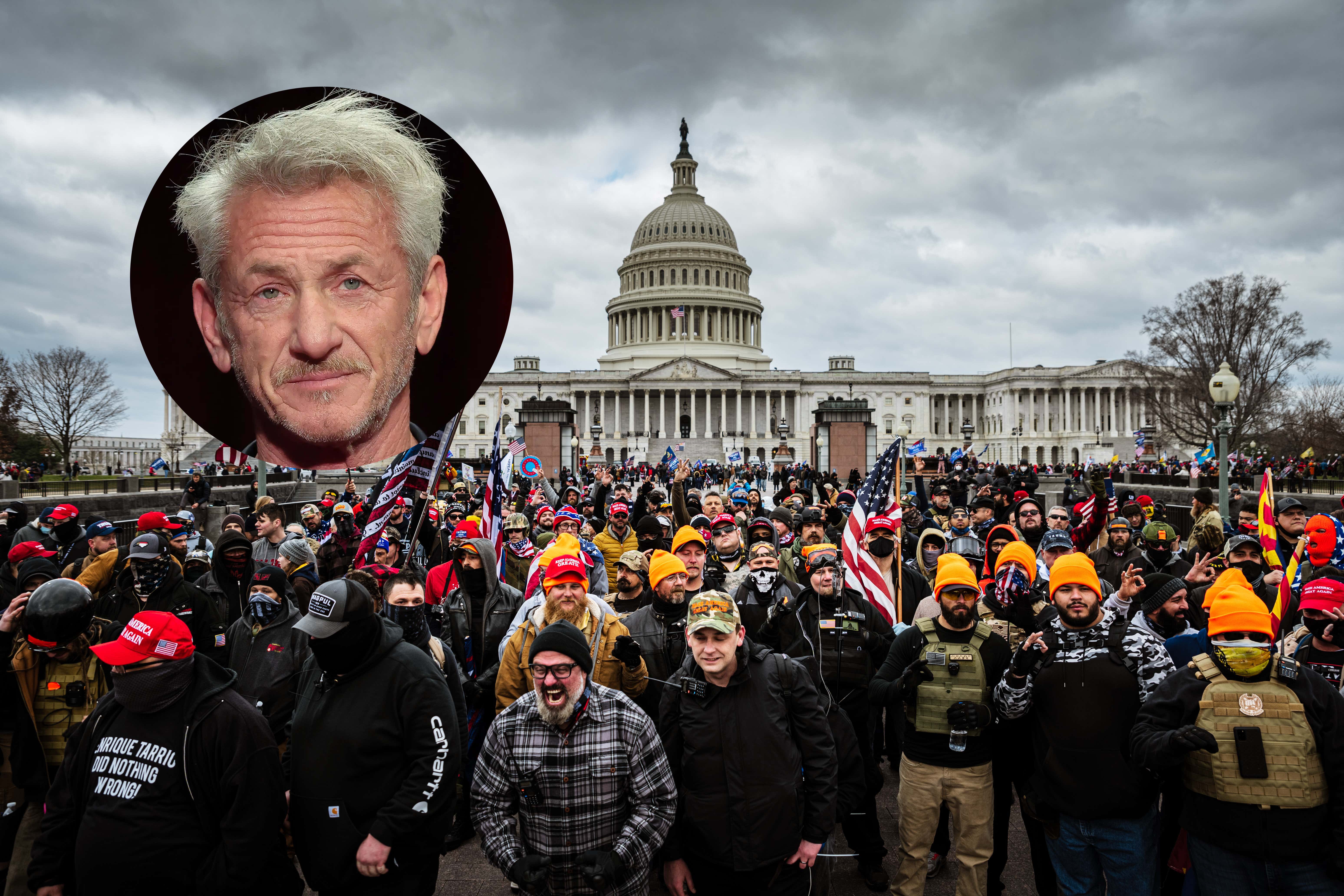Sean Penn Is Making A Movie About The Early Life Of A January 6th Cop