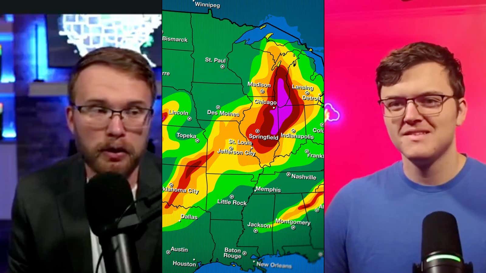 We Had The Top Two Online Weather Guys On The Show And We Can't Decide Who We Love More