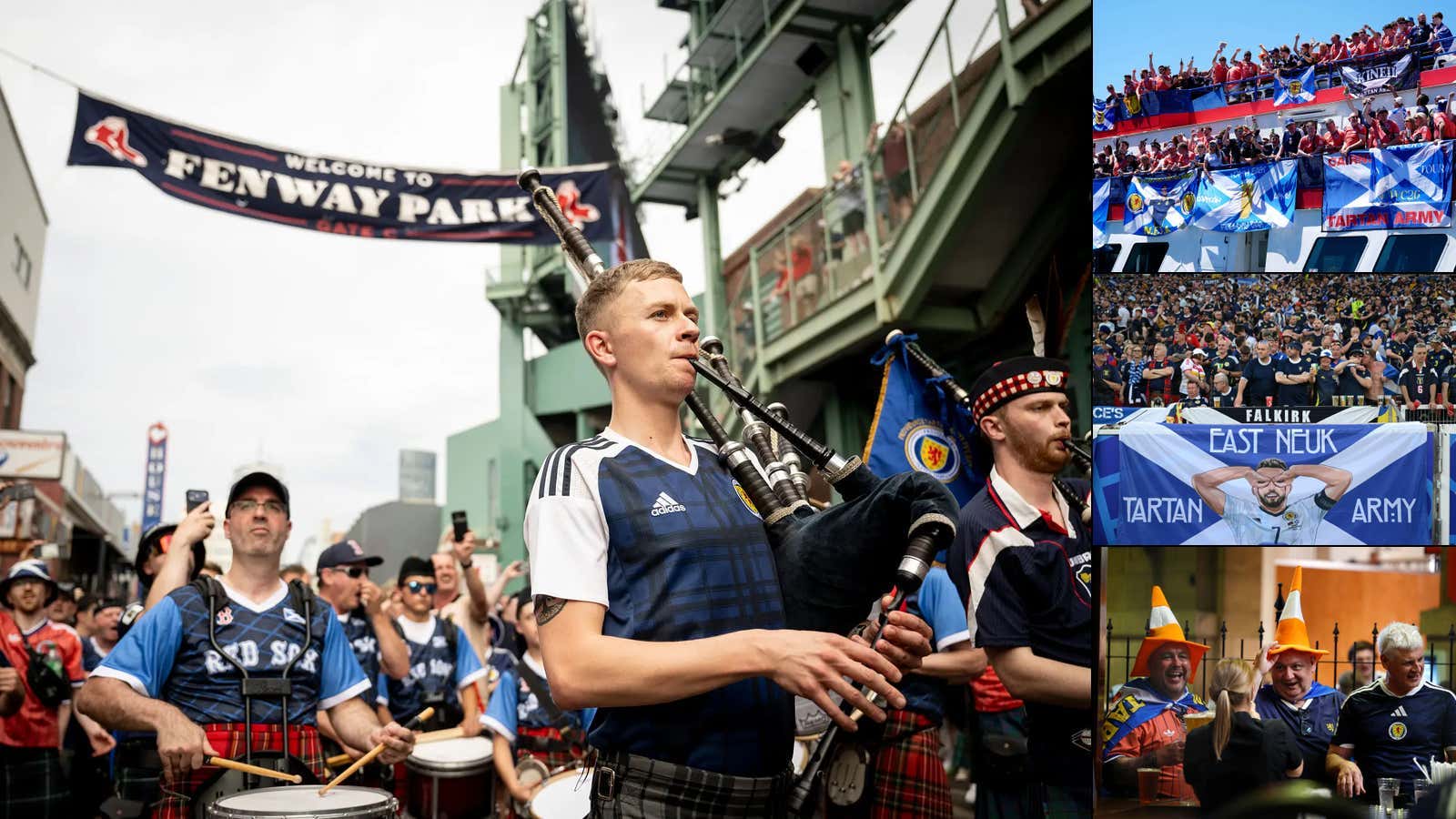 Tartan Army UPDATE: Scotland Fans Gave The Children's Hospital Their Biggest Donation Ever, Broke The World Record For Drinking Irn-Bru, & Just Made Massachusetts The 1st State To Legalize Haggis. Also Boston Is STILL Running Out Of Beer