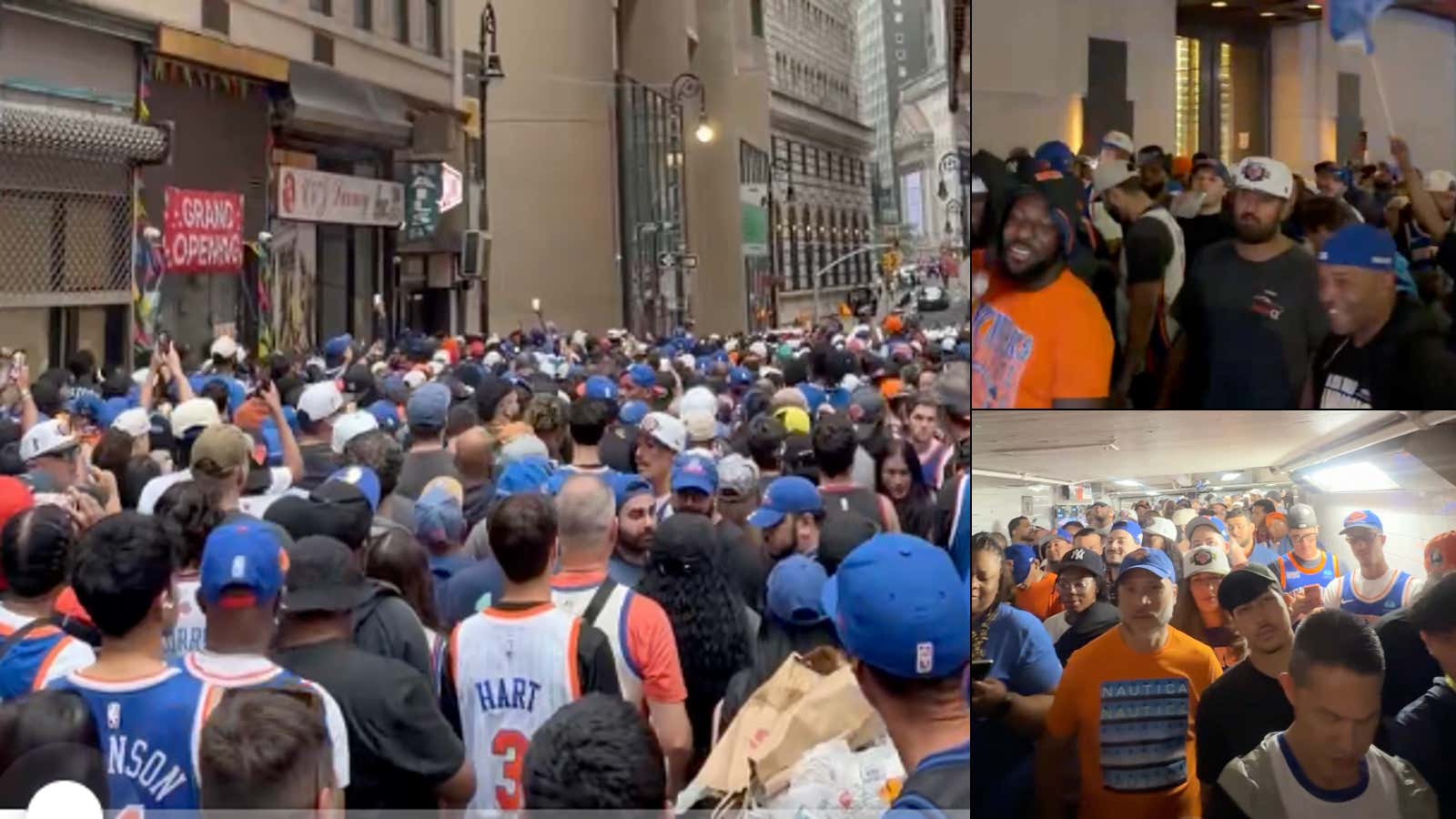 53 Years In The Making: We Got Lunatic Knicks Fans Chanting Fuck Wemby At 6am, Lining The Streets All Night For A Spot At The Parade