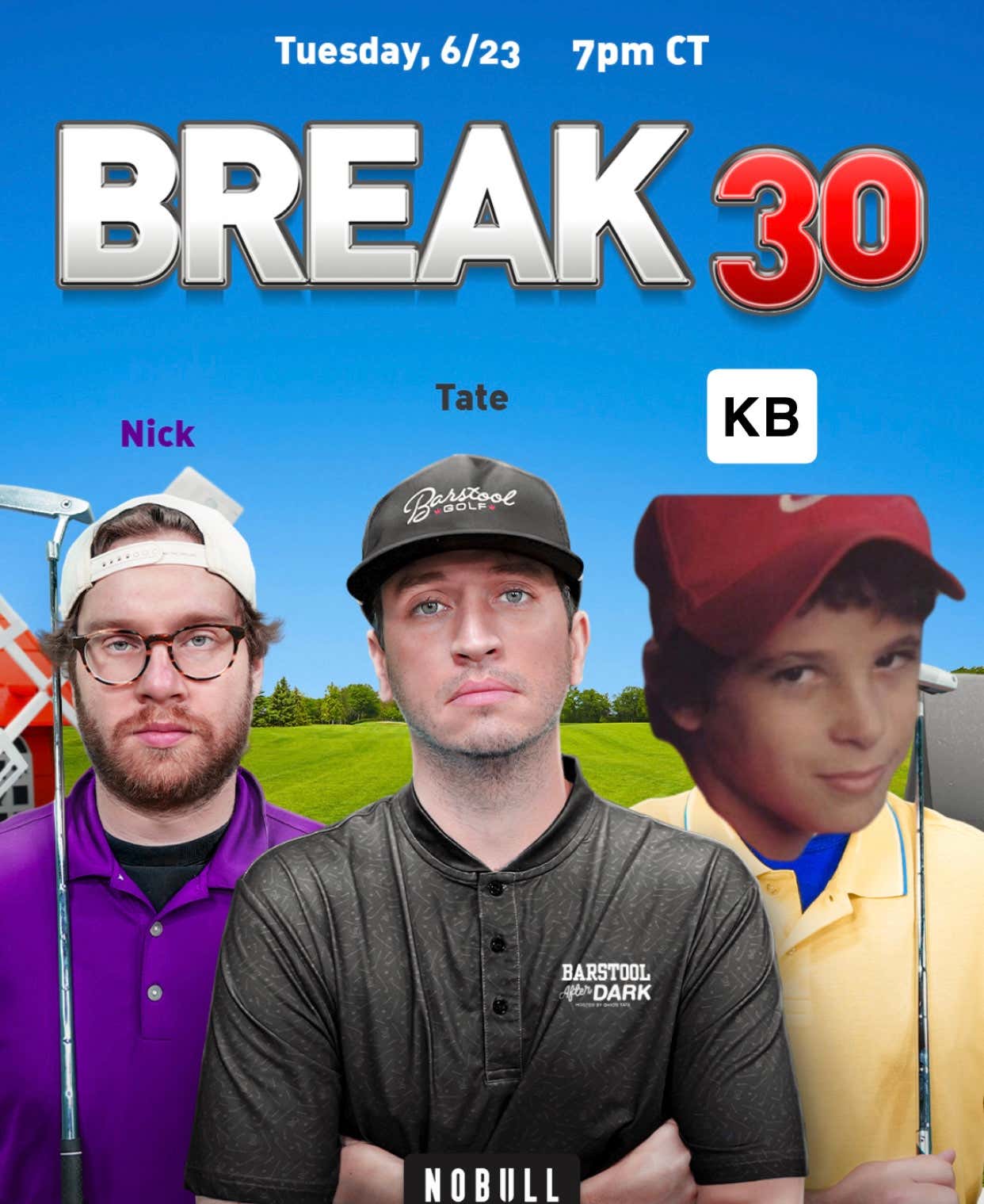 Tonight On Barstool After Dark: Tate, Nick, and KB Will Play Mini Golf Until They Break 30