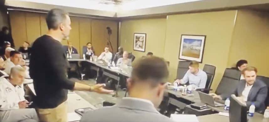 Nuggets Owner Josh Kroenke Did NOT Look Happy After Realizing The Nuggets Traded Their First Round Pick To The Spurs