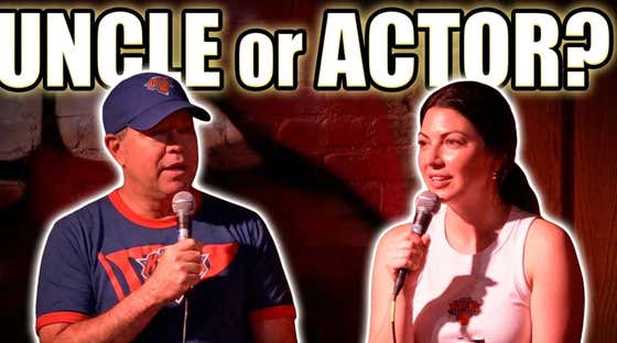 Introducing The Hottest New Game Show: Uncle Or Actor?